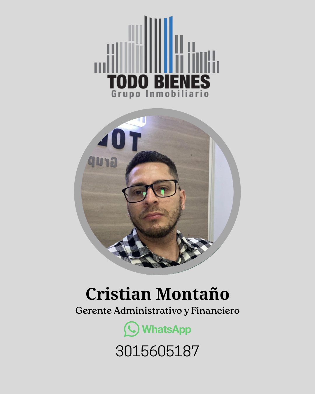 Cristian Montaño - Gerente Administrativo y Financiero
