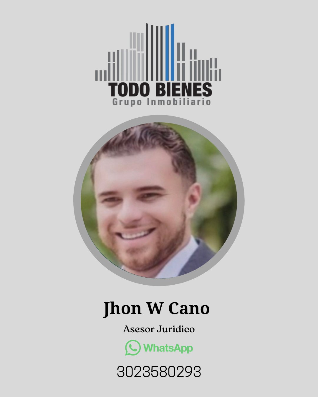 Jhon W. Cano - Asesor Jurídico