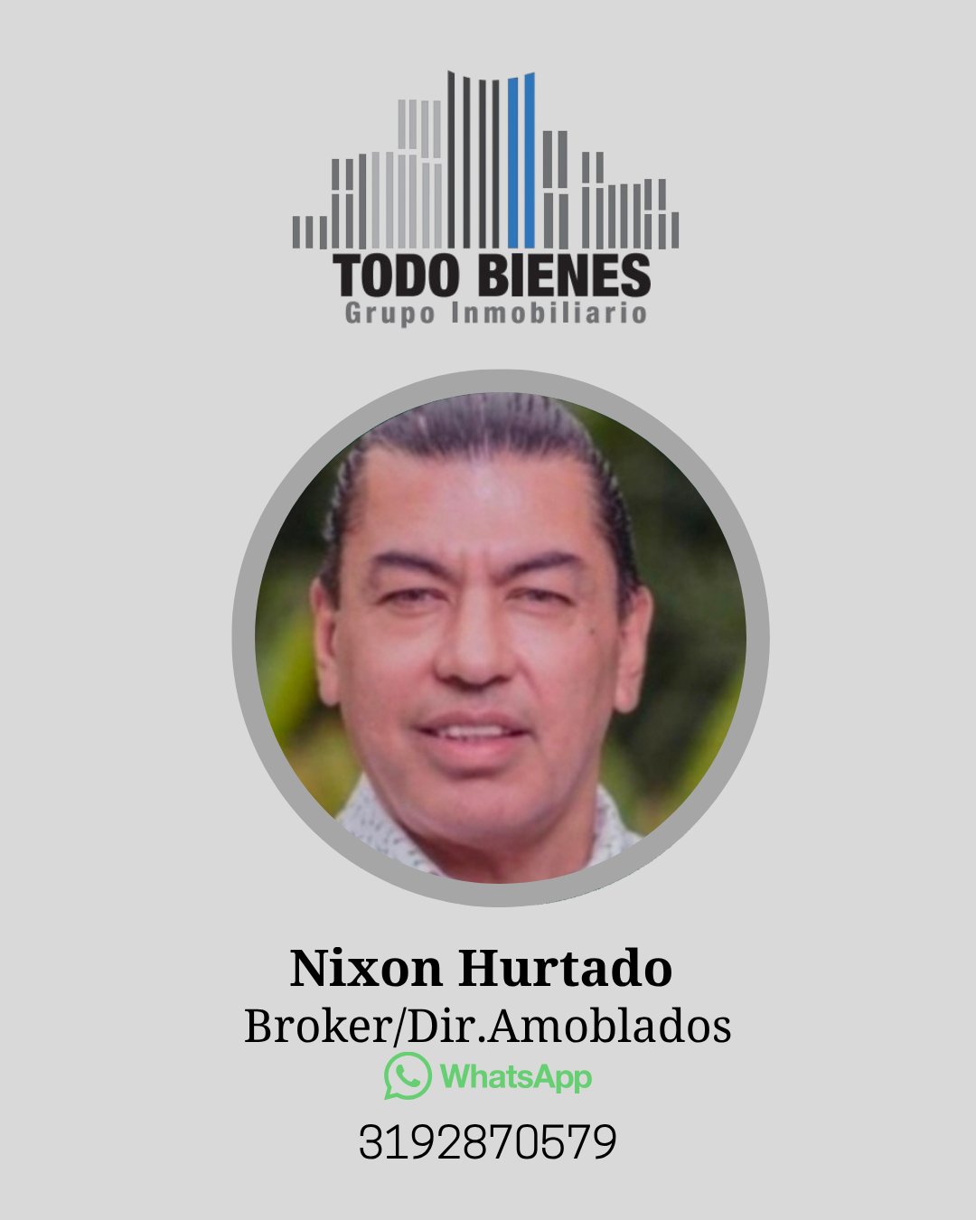 Nixon Hurtado - Broker y Director de Amoblados